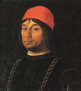 Lorenzo  Costa Giovanni Bentivoglio oil on canvas